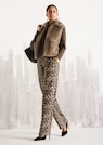 Weite Jerseyhose mit Leopardenmuster thumbnail 7