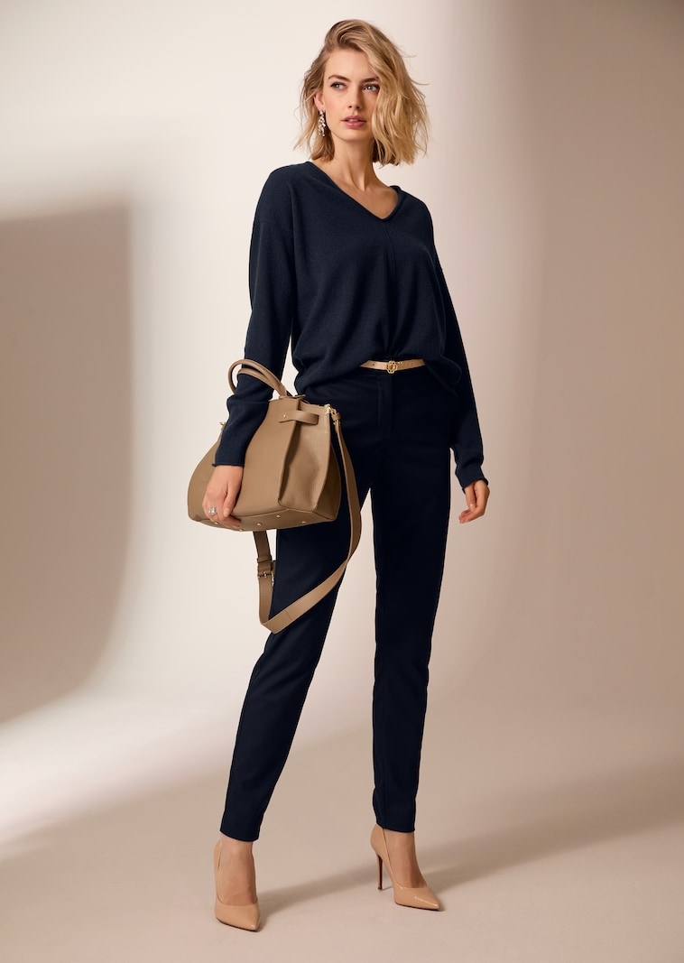 Schlanke Stretch-Hose