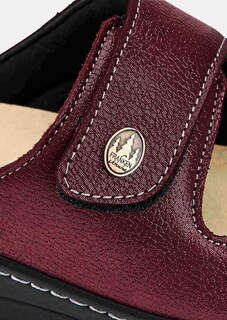 Leder-Pantoletten mit Naturkork-Fußbett thumbnail 3