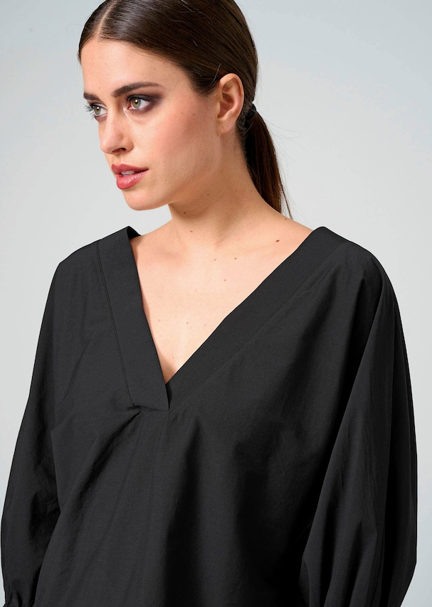 Oversizedbluse mit Volant am Ärmelabschluss 4