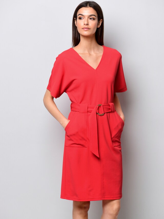 Kleid mit Gürtel 5