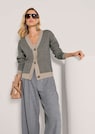Strickjacke mit Jacquard-Muster thumbnail 4