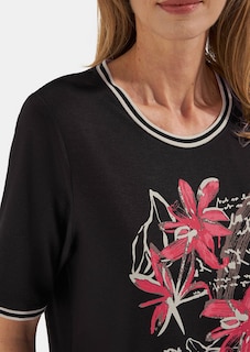 Viskose-Shirt mit Frontmotiv thumbnail 3