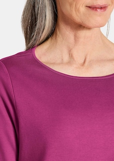 Basic-Shirt aus Interlock-Jersey thumbnail 5
