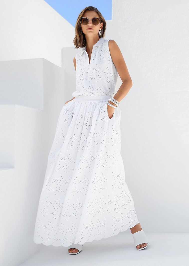 Langer Rock zum Schlüpfen