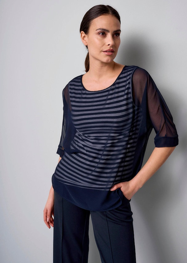 Bluse in Streifendessin 6