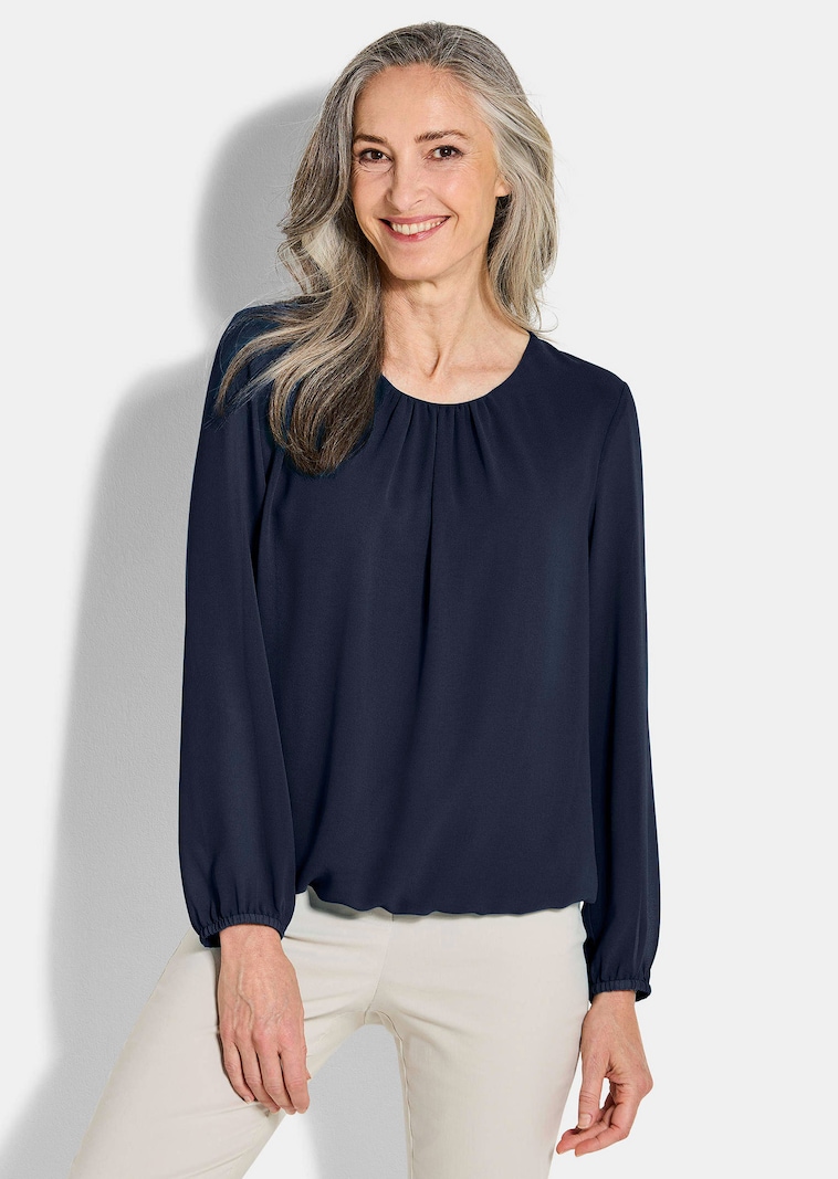 Elegante Bluse aus Chiffon