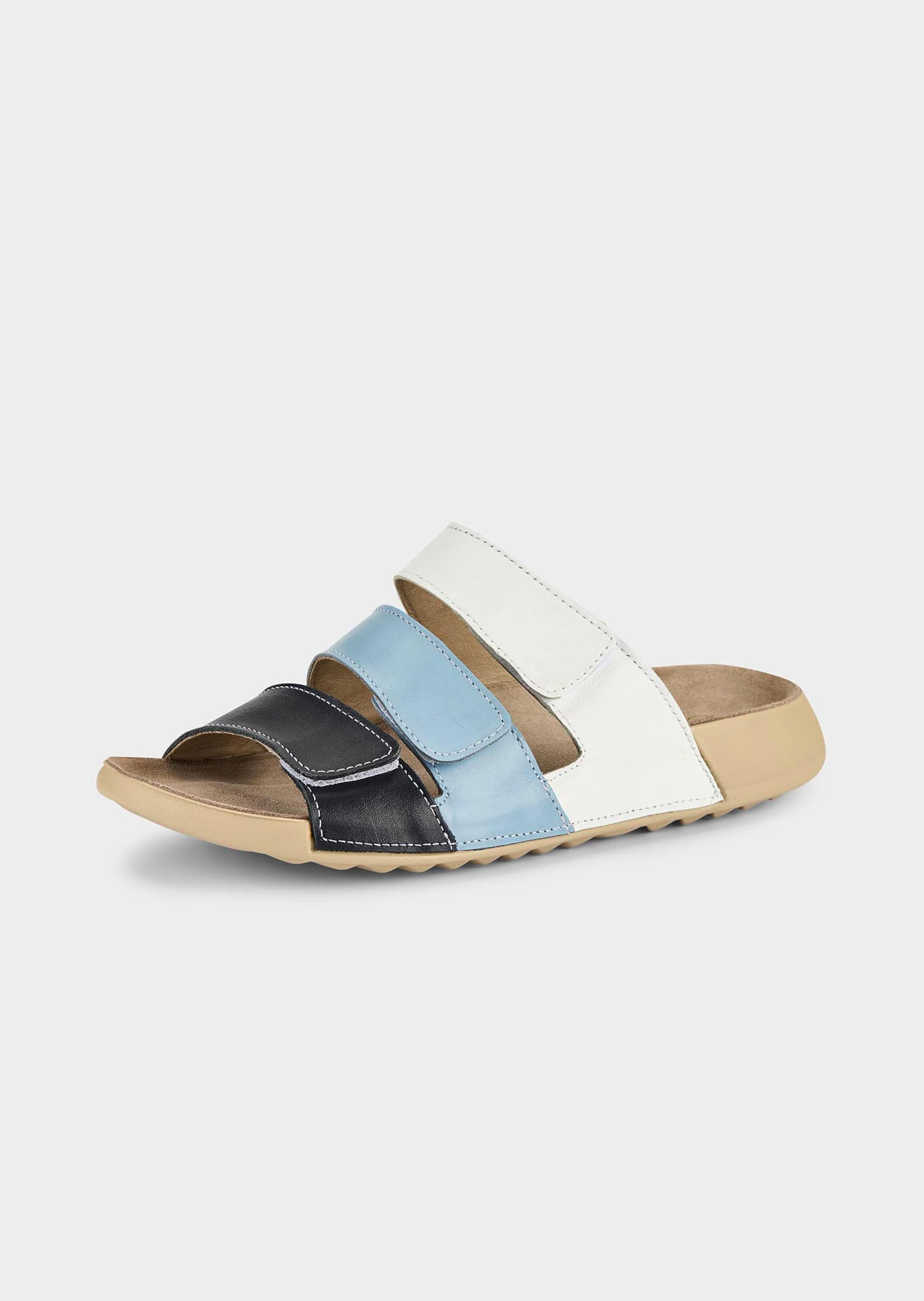 Mules en cuir, style marin