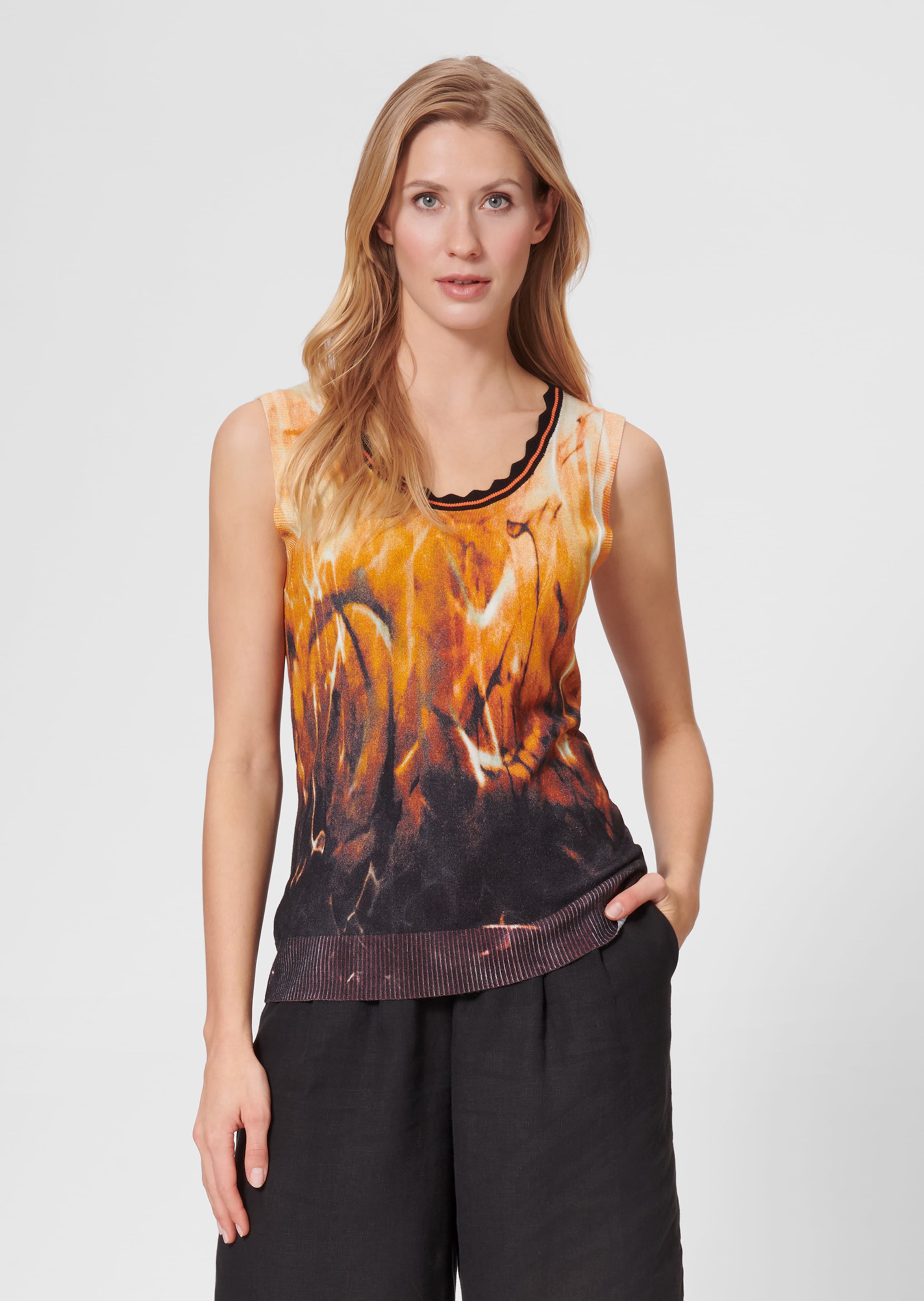 Buntes Stricktop
