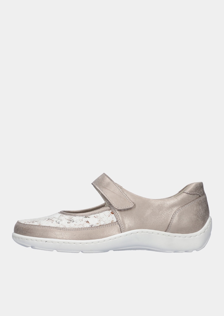 Mocassins à scratch réglable