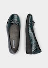 Ballerinas aus strukturiertem Lackleder thumbnail 2