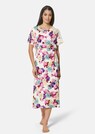Nachtkleid mit Spitze und Blütenprint thumbnail 2