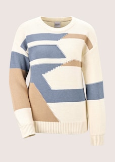 Intarsien-Pullover thumbnail 6