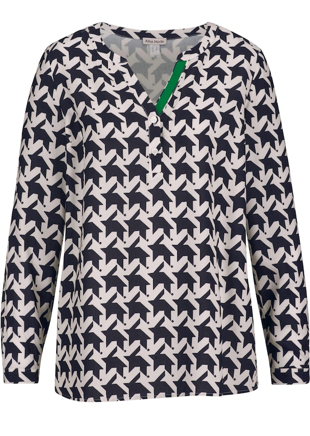 Bluse mit V-Ausschnitt 5