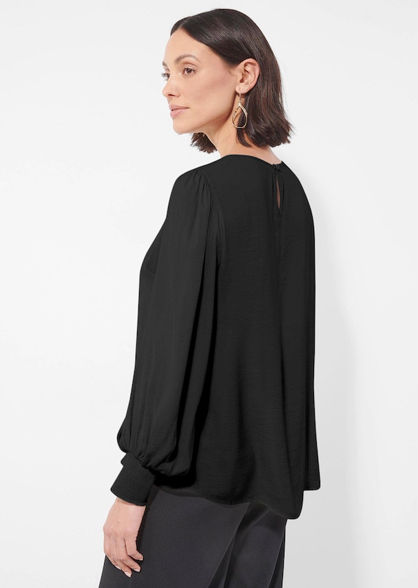 Satinbluse 2
