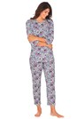 Haut de pyjama en mix matière thumbnail 2