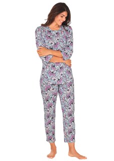 Haut de pyjama en mix matière thumbnail 2