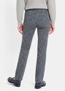 Pantalon LOUISA avec motif floral ton sur ton thumbnail 3