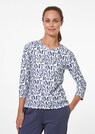 Shirt mit 3/4-Ärmel und Letterprint thumbnail 1
