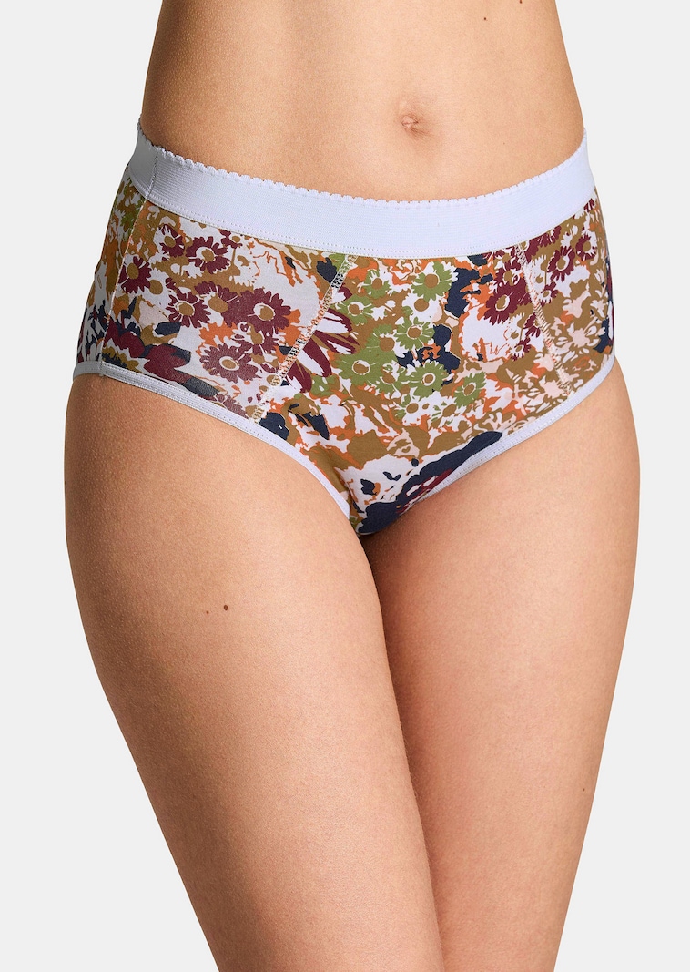 Baumwoll-Bauchwegslip im Mehrfachpack