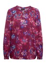 Expressieve blouse met bloemenprint thumbnail 2