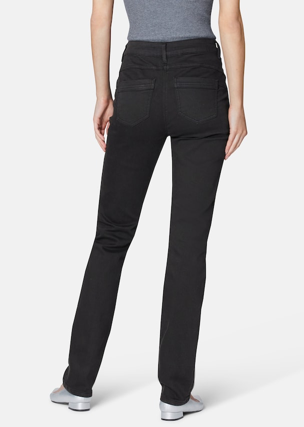 Schlanke 5-Pockets-Jeans mit breitem Saumaufschlag 2