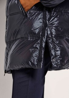 Quilted jacket with stand-up collar thumbnail 5