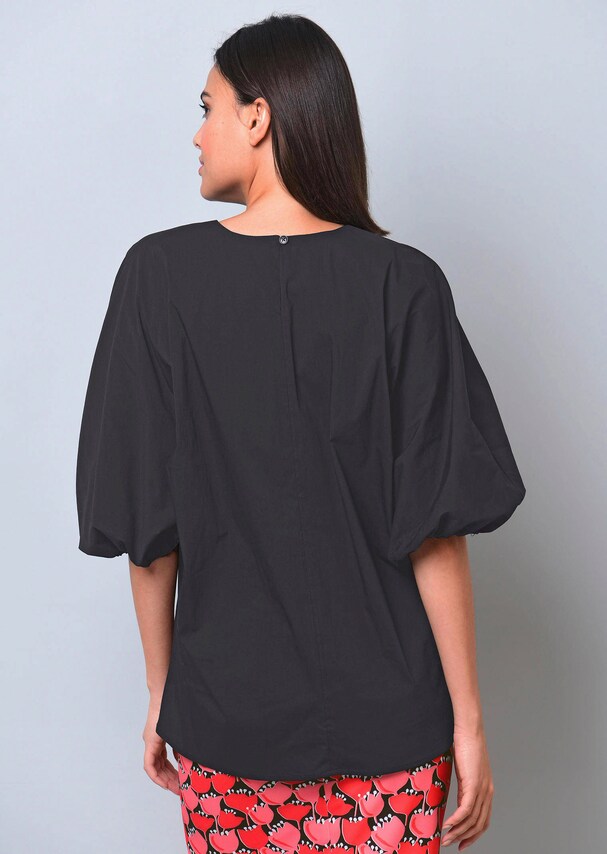 Oversizedbluse mit Fledermausärmel 2