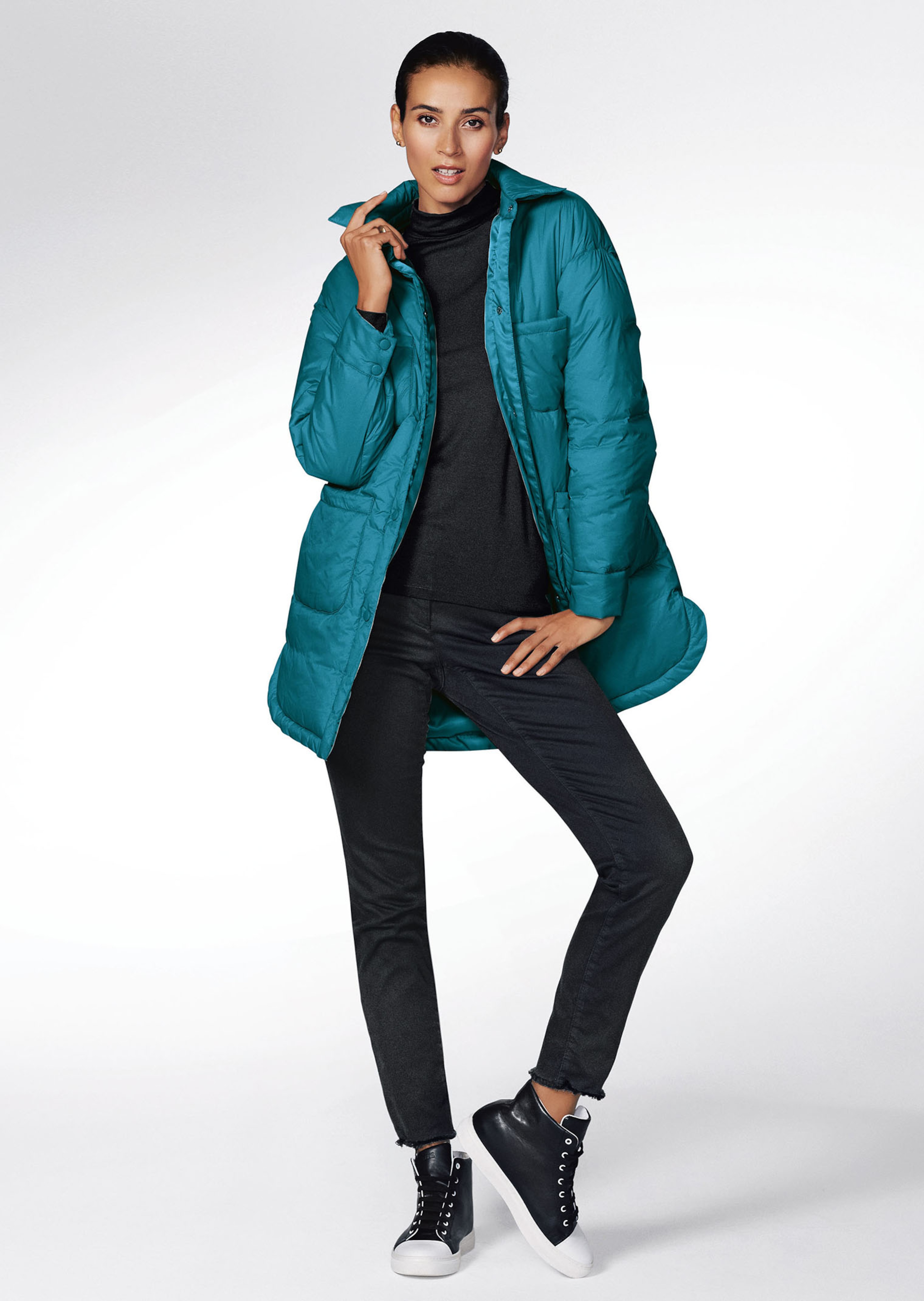 Steppjacke mit wärmender Wattierung