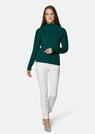 Der Stehkragen-Pullover mit Rautenmuster thumbnail 2