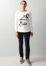 Langarmshirt mit Schrift-Print thumbnail 2