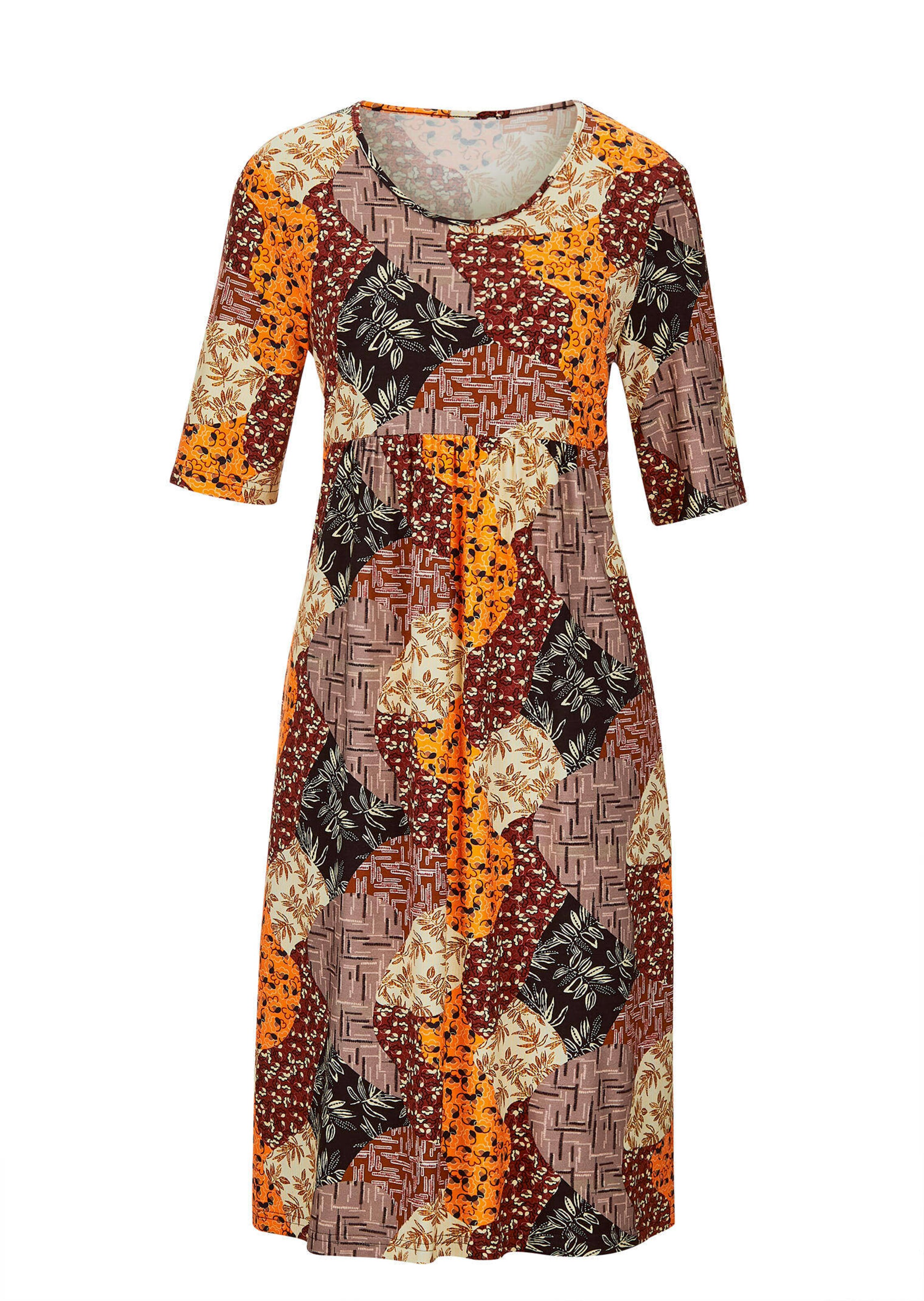 Jerseykleid mit Eingrifftaschen