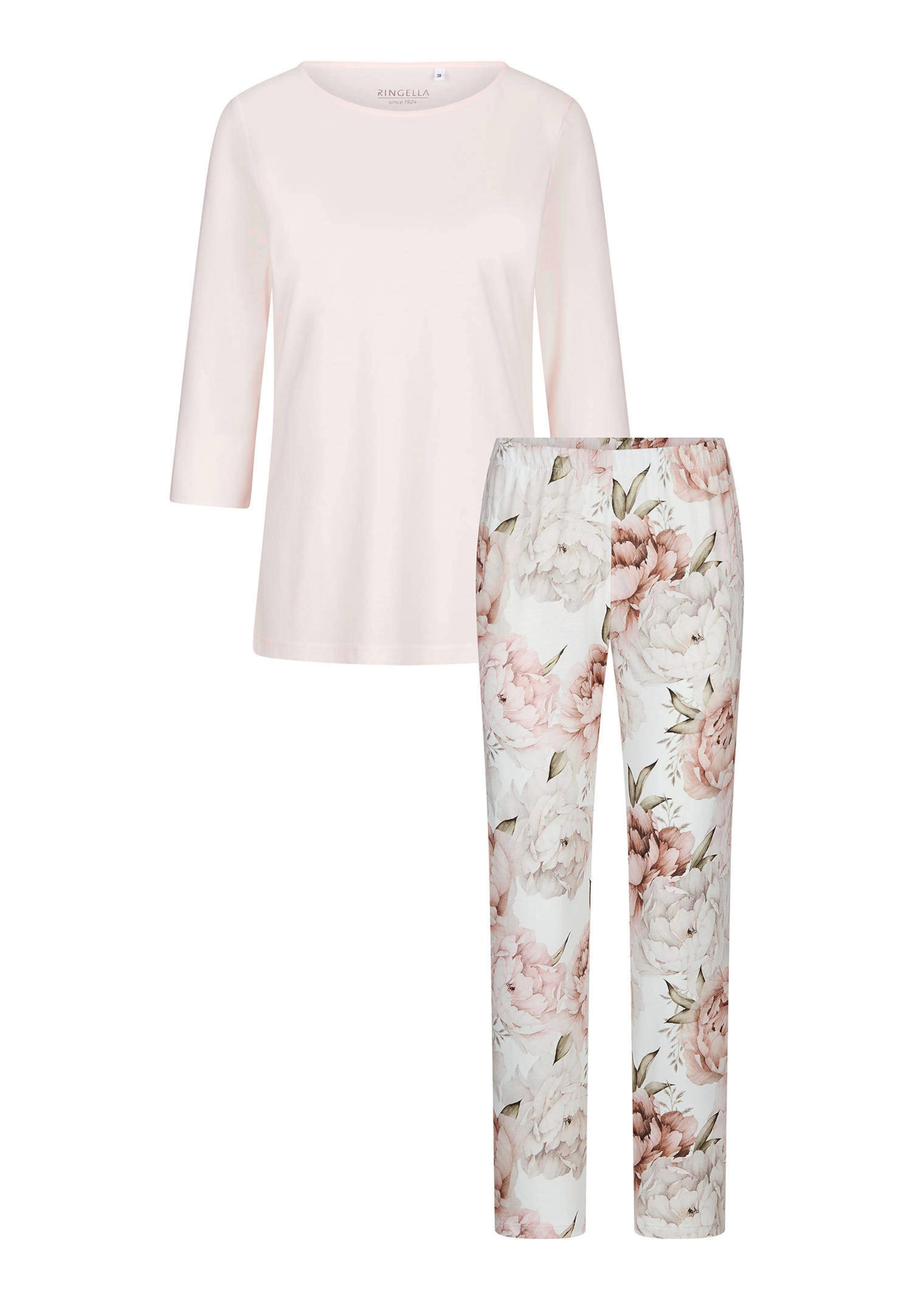 Pyjama aus Baumwolle-Modal-Jersey