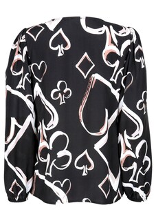 Bluse mit voluminösen Puffärmeln thumbnail 6