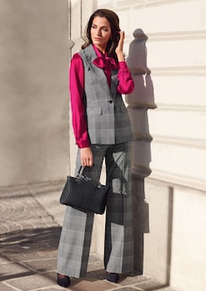 Klassisch-elegante Glencheck-Weste thumbnail 7