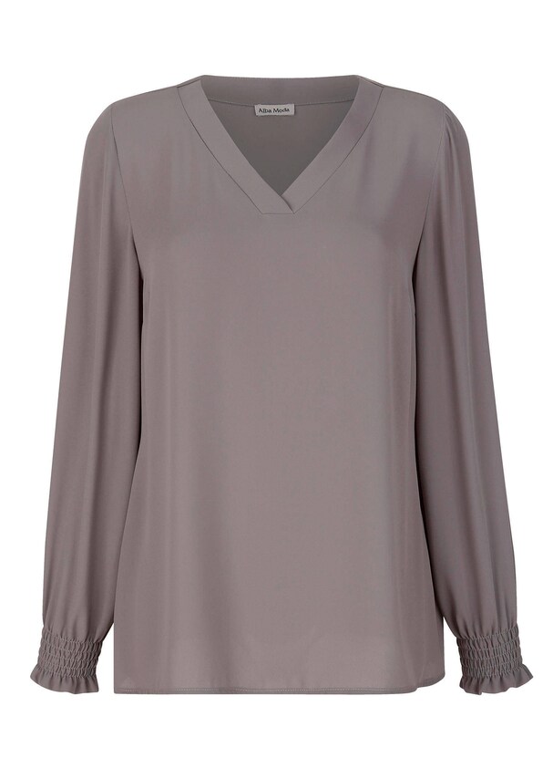 Bluse mit Bündchen am Ärmel 4
