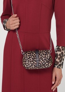 Echtfell-Tasche im Animal-Look thumbnail 4