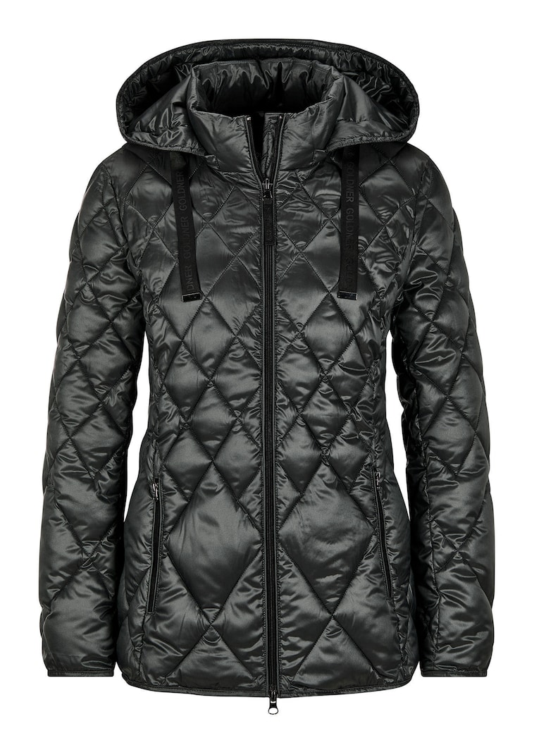 Veste matelassée avec motif à losanges