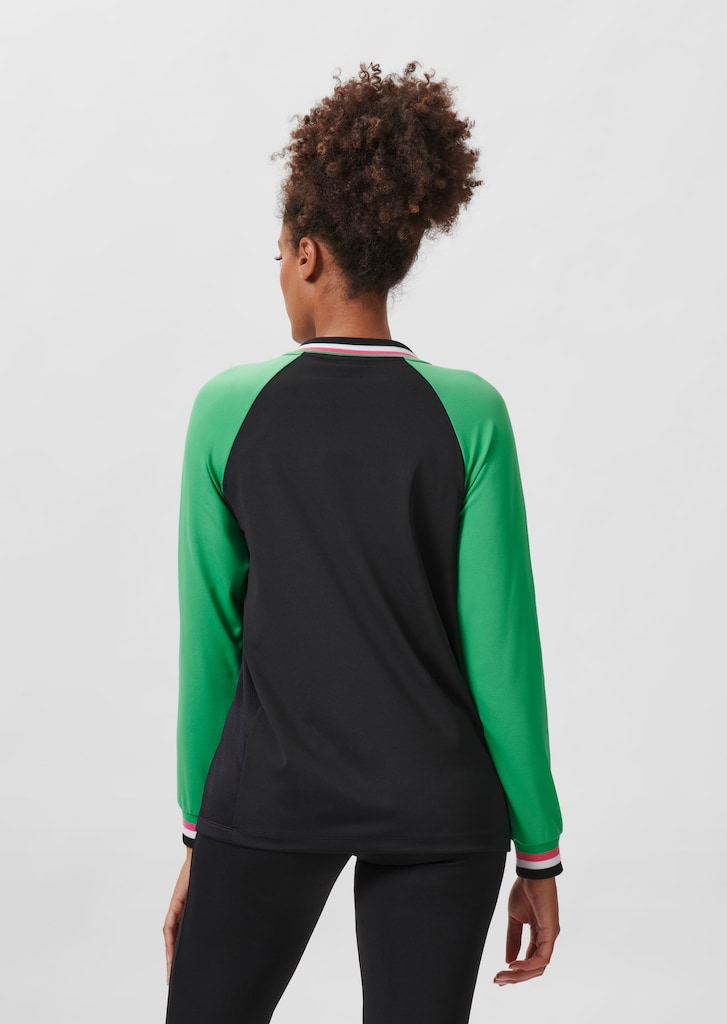 Sweatshirt im Colourblocking-Stil 2