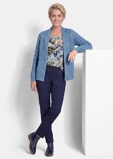 Zeitlose Strickjacke in Grobstrick thumbnail 4
