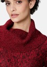 Strickkleid mit asymmetrischen Carmen-Kragen thumbnail 5