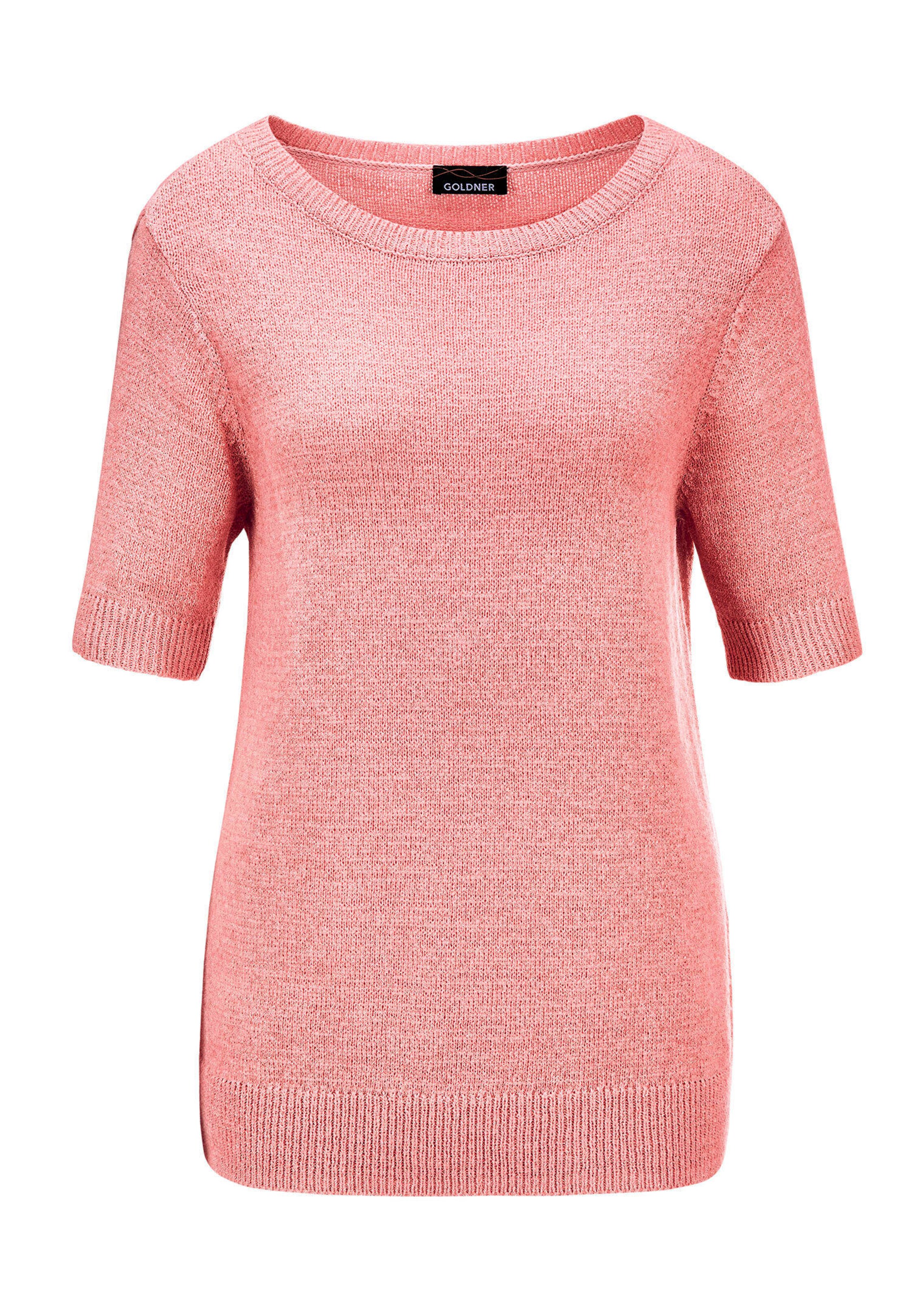 Pullover mit kühlendem Bändchengarn