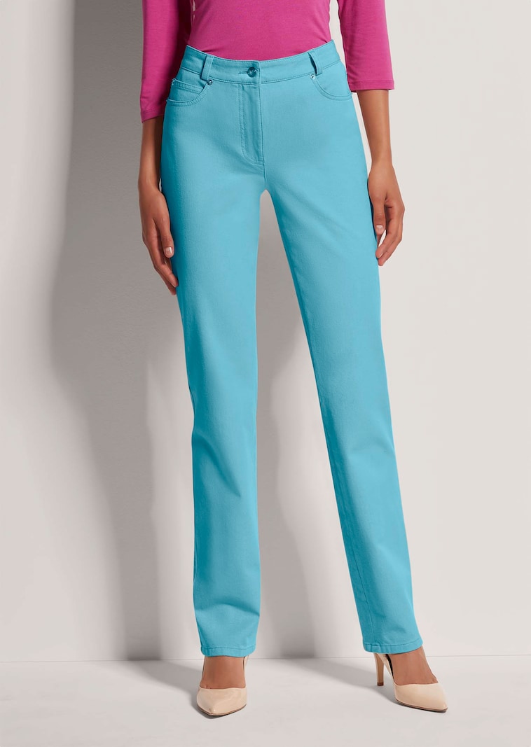 M-Jeans in gerader Form mit Logo-Stickerei