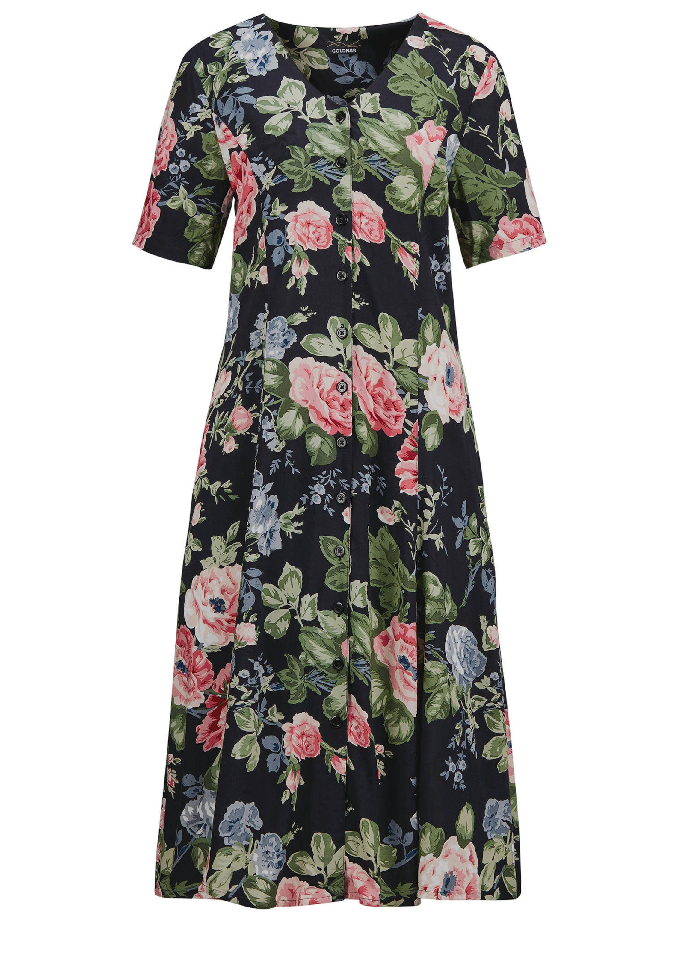 Romantische jurk met bloemenprint allover