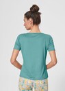 Kurzarmshirt mit Knopfleiste und aufgesetzten Taschen thumbnail 3