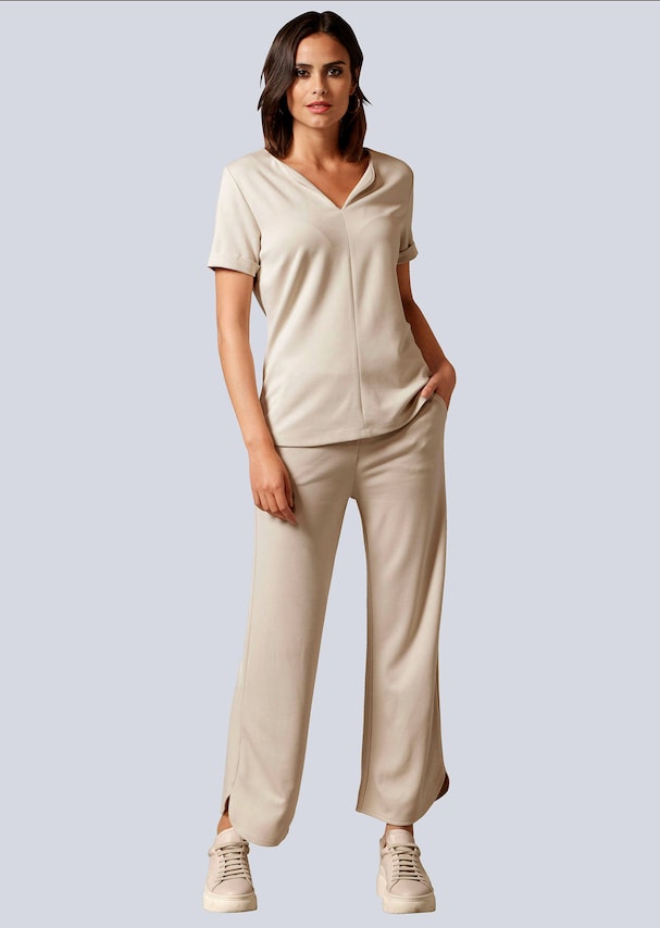 Shirt mit fixiertem Ärmelaufschlag 1