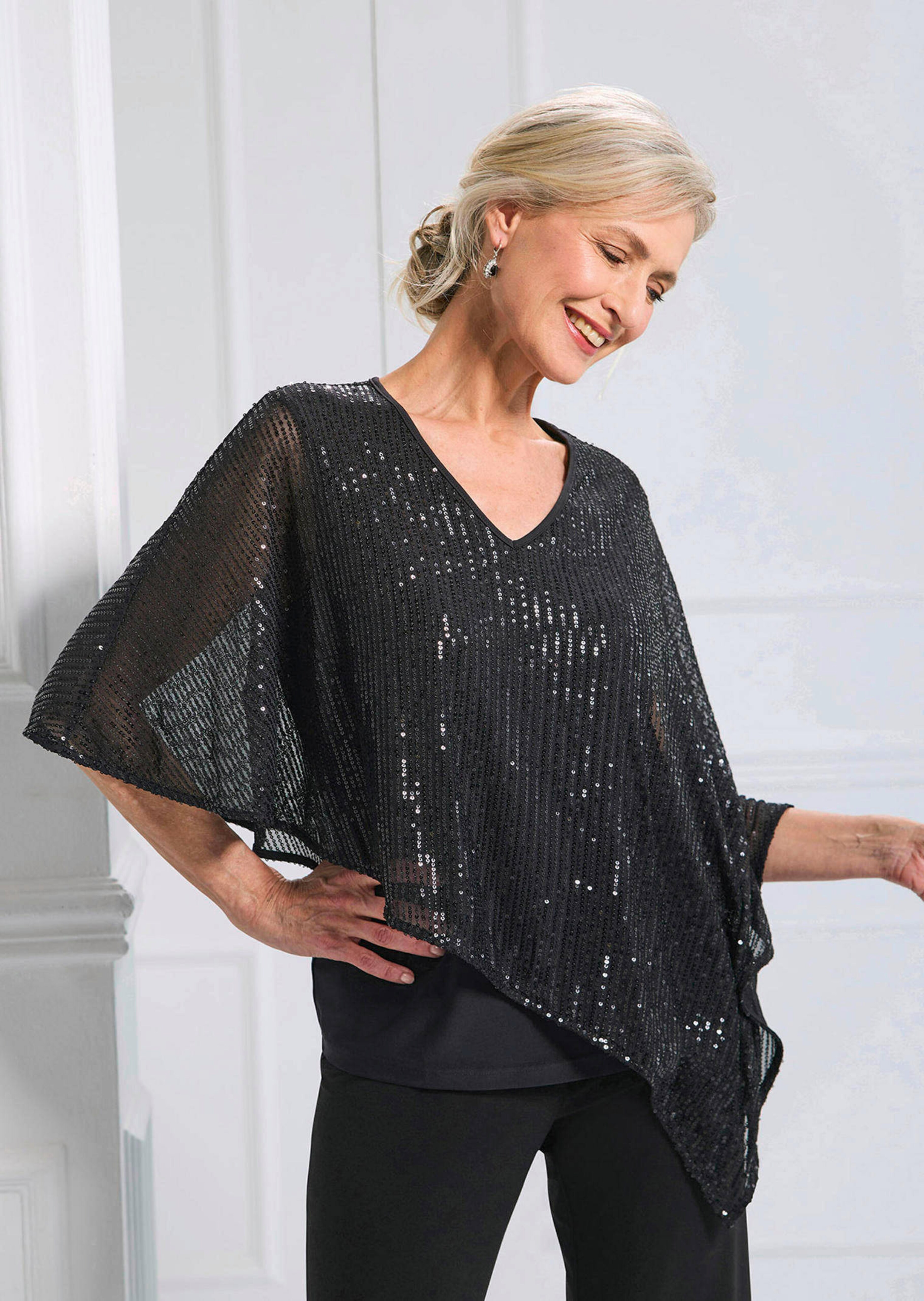Shirt mit Pailletten
