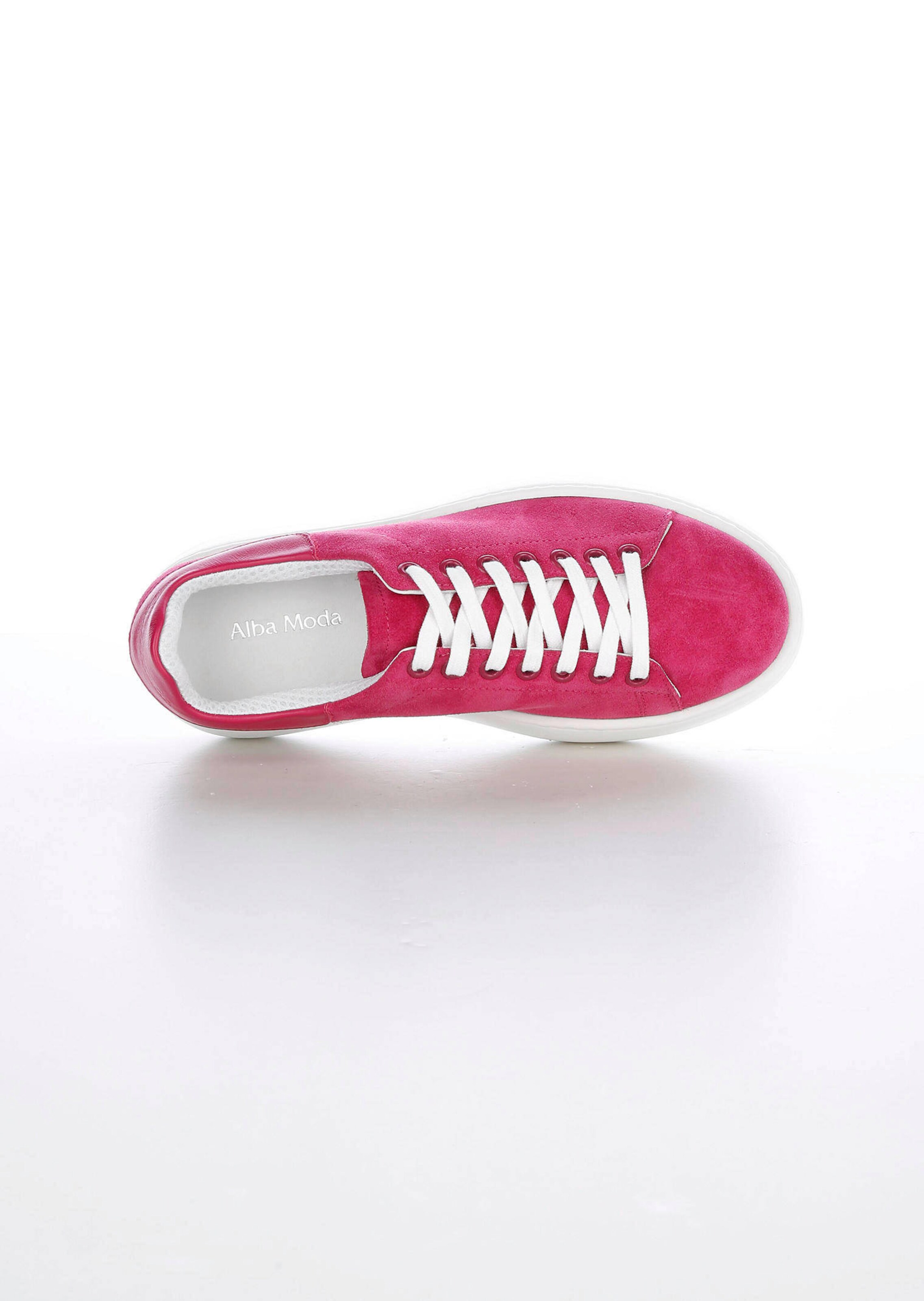 Plateau-Sneaker in pink