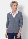 Strickjacke mit filigranen Ajourdetails thumbnail 1