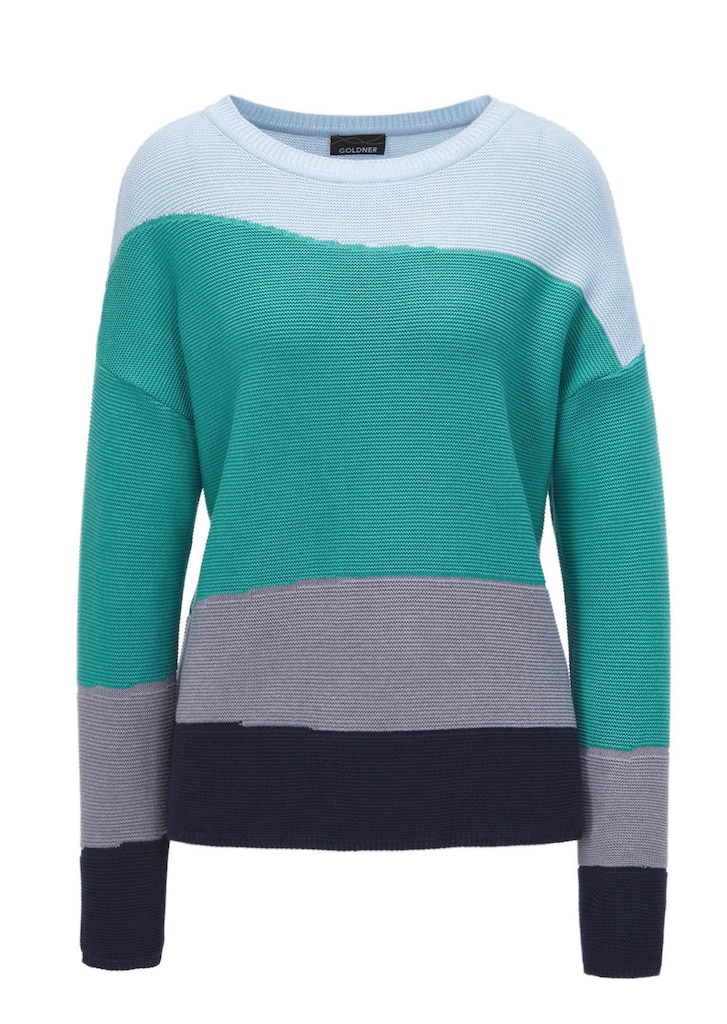 Strickpullover mit Blockstrick 5